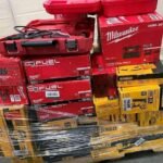 Milwaukee & dewalt tool pallets