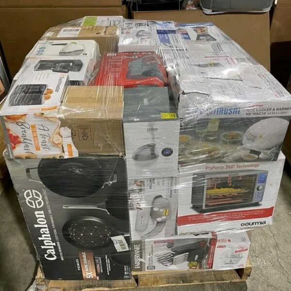 Mixed General Merchandise Pallet – 50–60 New Items