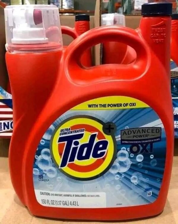 Tide liquid laundry detergent