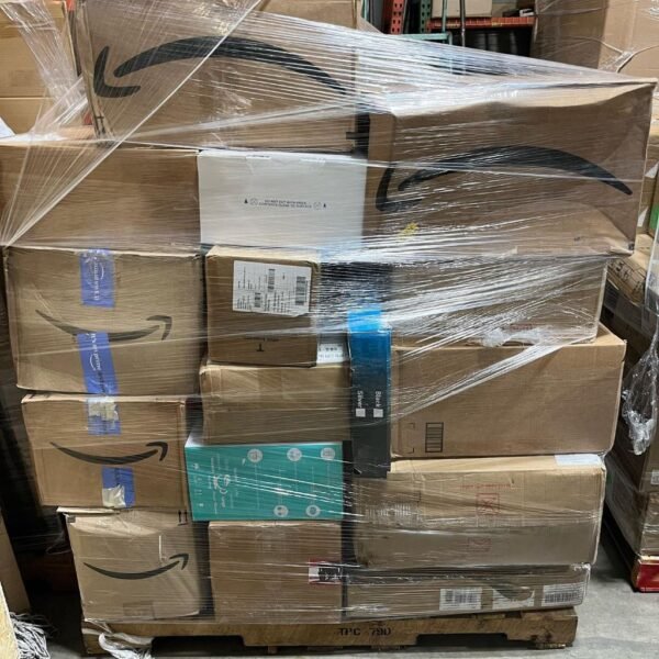 Amazon medium pallets available now. Only $550 a pallet, first come first serve. Truckload of 24 pallets available for $11,500. These are perfect for auctions, export, flea markets, or for export. These Truckloads 