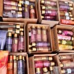 Pallet of Victorias secret cream spray lotion