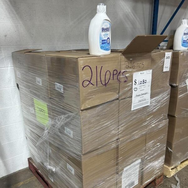 laundry detergent pallets for sale