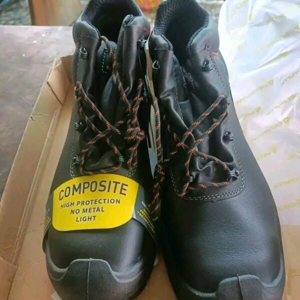 Work boots pallets